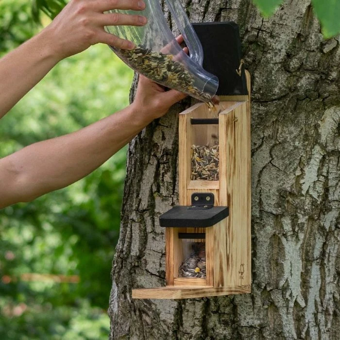 Gabriola Double Squirrel Feeder 4 Gabriola Double Squirrel Feeder - Image 2