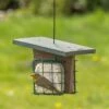 Monviso Recycled Peanut Cake Square Bird Feeder 1 Monviso Recycled Peanut Cake Square Bird Feeder -Bird Supply Store 31401 1