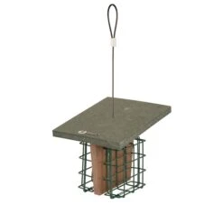 Monviso Recycled Peanut Cake Square Bird Feeder -Bird Supply Store 31401 2