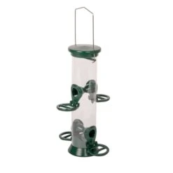 Defender 4 Port Metal Nyjer Seed Feeder -Bird Supply Store 32030 02