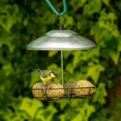 Bunbury Silver Fat Ball And Peanut Butter Bar Bird Feeder -Bird Supply Store 35156 6