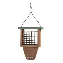 National Trust Monte Rosa Recycled Peanut Cake Feeder -Bird Supply Store 352010121 monte rosa recycled plastic square cake feeder dv 4205