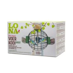 LONA Peanut Butter Feeder Guardian V30, Large 11 LONA Peanut Butter Feeder Guardian V30, Large -Bird Supply Store 481210119 lona feeding cage v30 jvg 2748