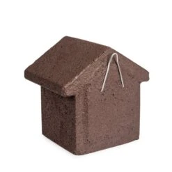 WoodStone® Barcelona Open Nest Box (Brown) -Bird Supply Store 906290119 906610119 woodstone small open nest box sw low res 3796