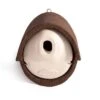 WoodStone® Alicante 32mm Oval Hole Nest Box (Brown) -Bird Supply Store 90670 01