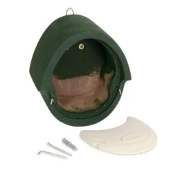 WoodStone® Alicante Open Nest Box (Green) 8 WoodStone® Alicante Open Nest Box (Green) -Bird Supply Store 90716 2