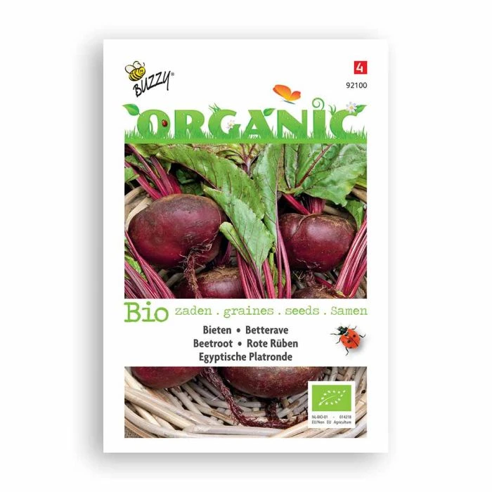 Buzzy® Organic Beetroot Turnip - Egyptian 5 Buzzy® Organic Beetroot Turnip - Egyptian - Image 3