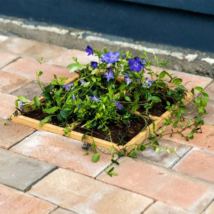 Wooden Ground Planter 30x30cm 3 Wooden Ground Planter 30x30cm