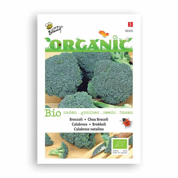 Buzzy® Organic Broccoli - Green Calabar Nat 3 Buzzy® Organic Broccoli - Green Calabar Nat
