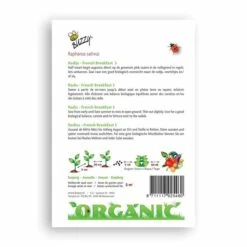 Buzzy® Organic Radish - French Breakfast 3 -Bird Supply Store 92546 1