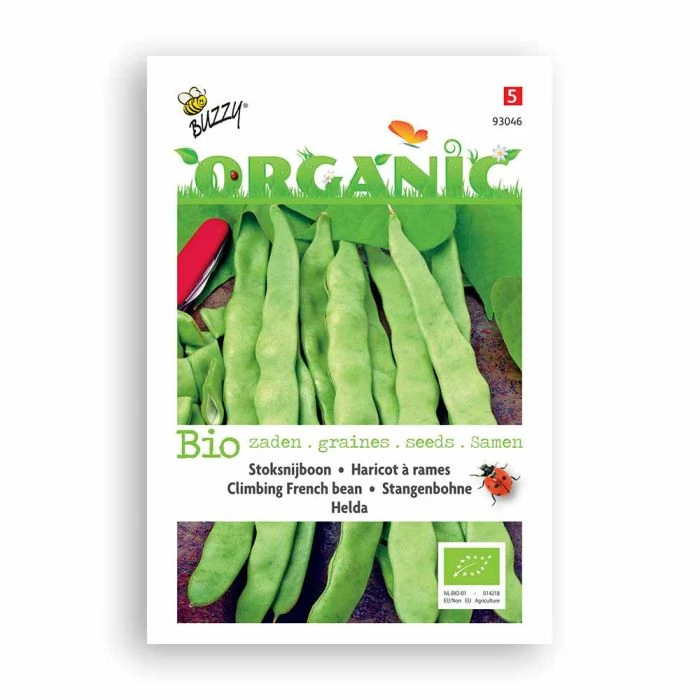 Buzzy® Organic Climbing French Beans - Helda 5 Buzzy® Organic Climbing French Beans - Helda - Image 3