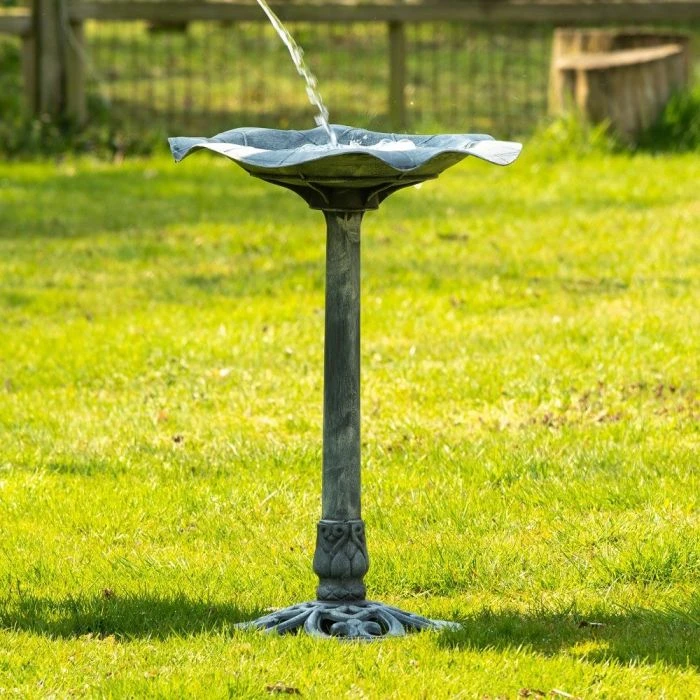 Silbersee Pedestal Bird Bath 3 Silbersee Pedestal Bird Bath