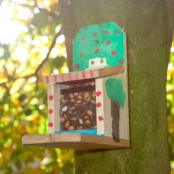 Build-Your-Own Sanjo Squirrel Feeder -Bird Supply Store baupaket eichh rnchen futterautomat sanjo 30313 2