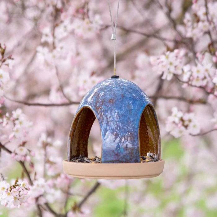 National Trust Vierno Tavern Bird Seed Feeder (Blue) 3 National Trust Vierno Tavern Bird Seed Feeder (Blue)
