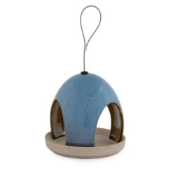 National Trust Vierno Tavern Bird Seed Feeder (Blue) 10 National Trust Vierno Tavern Bird Seed Feeder (Blue) -Bird Supply Store pd000290blue 1000x1000